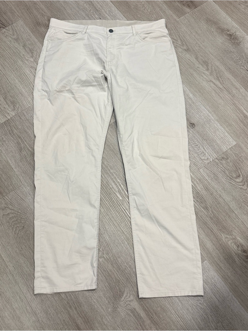 Faherty Movement Pant Men 36x32 fits(38x32) beige Reserve Coolmax Organic Cotton